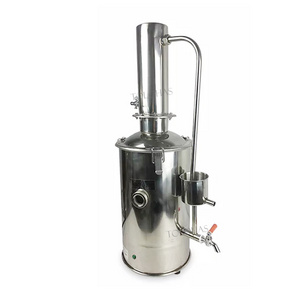 LHBWS Lab distillation equipment 5L 10L 20L automatic cut off stainless steel water distiller