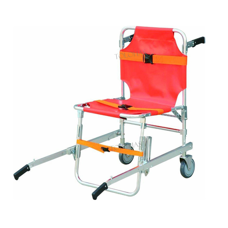 LHKA5 Emergency Aluminum Alloy Evacuation Foldaway Lifting Wheelchair Stair Chair Stretcher