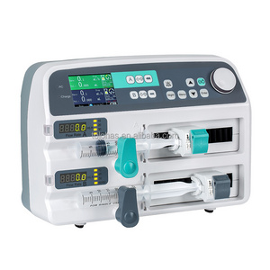 LHG702 Medical Dual Channel Syringe Pump Best Price of Syringe Pump Double Channel Syringe Pump