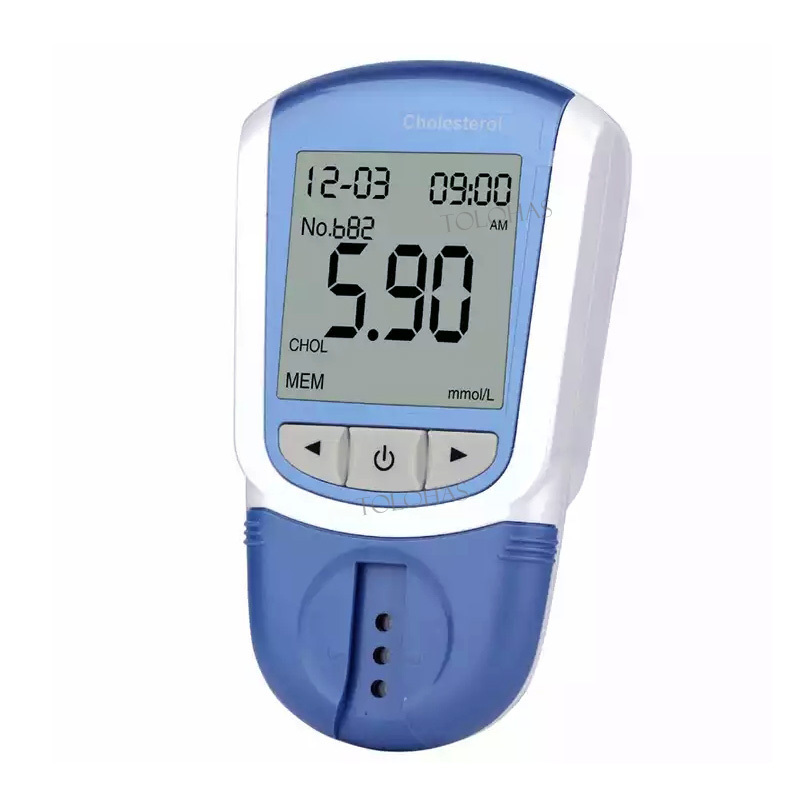 LHBC111 Easy Use Cholesterol Monitoring System Lipid Analysis Machine Blood Glucose Triglycerides Test Cholesterol Meter