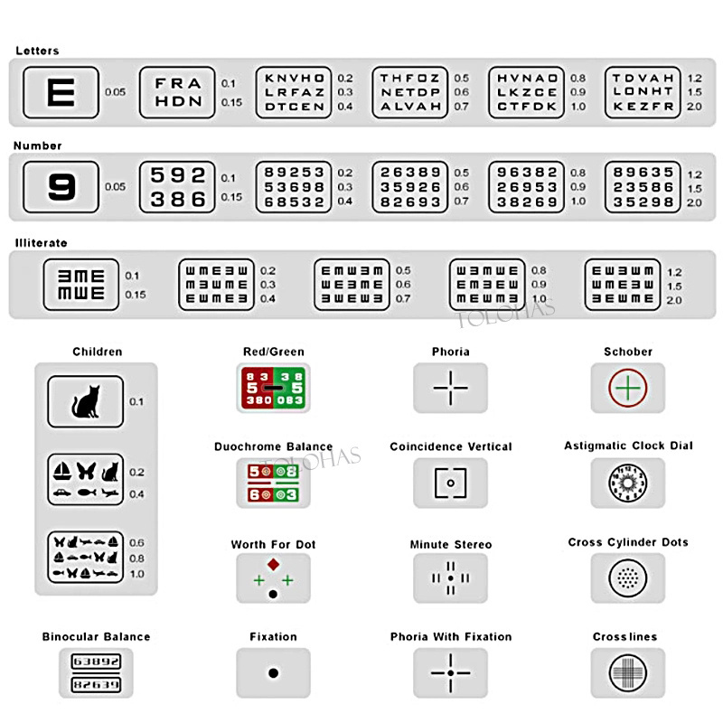 LHVP8 China Opthalmology Automatic Visual Acuity Chart Ophthalmic Eye Auto Chart Projector Price