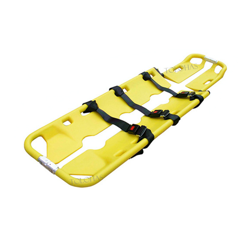 LHKD4 Hospital Emergency Patient Transfer High Strength Plastic Separate Type Scoop Stretcher