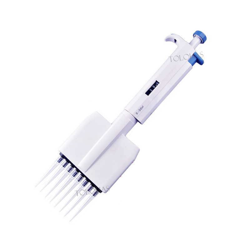 LHB107 Medical Lab MicroPipette Autoclavable Adjustable 8-channel Pipette Micro Pipettor Device