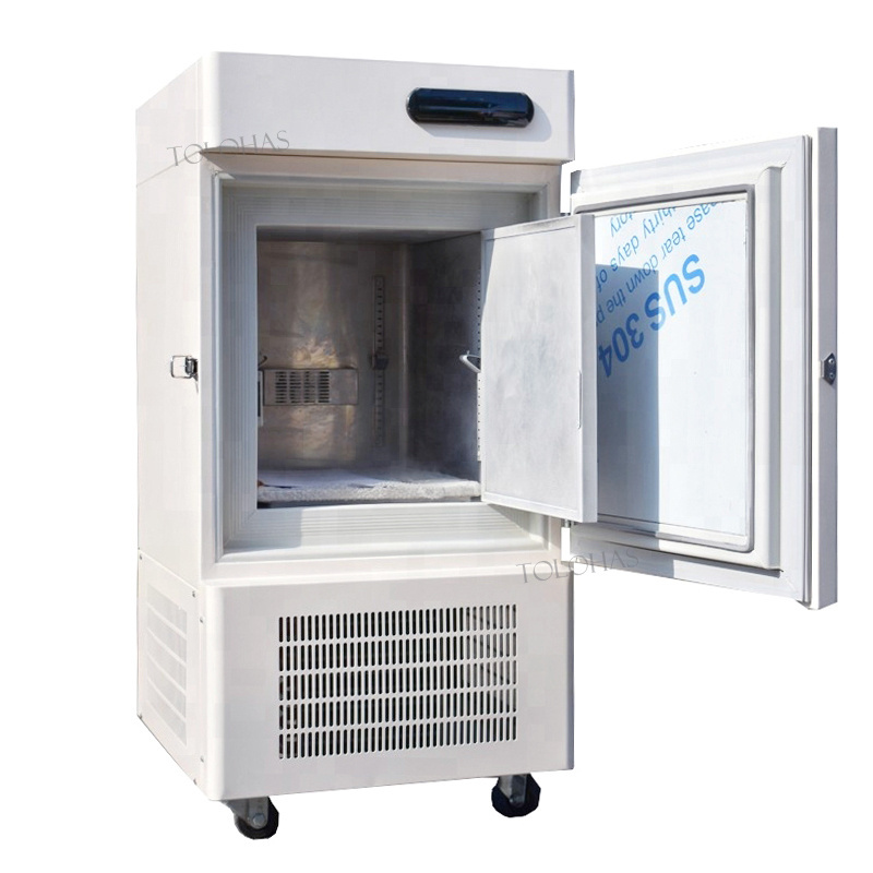 LHUDW86 Hospital cryogenic equipment pharmacy vaccine use fridge -86 centigrade degree ultra low temperature refrigerator