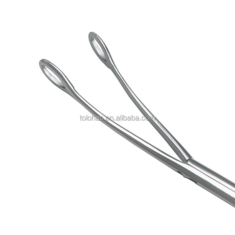 LHX01 Thoracoscopic Needle Holder Forceps Forceps Surgical Instruments Double Joints Surgical Forceps