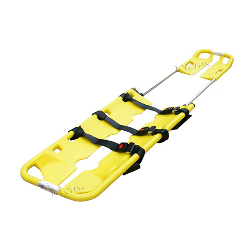 LHKD4 Hospital Emergency Patient Transfer High Strength Plastic Separate Type Scoop Stretcher