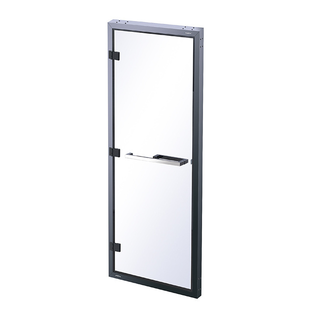 High Quality Stainless Steel Frame Aluminum Frame Tempered Glass Door for Dry Sauna Room Wet Steam Bath Room