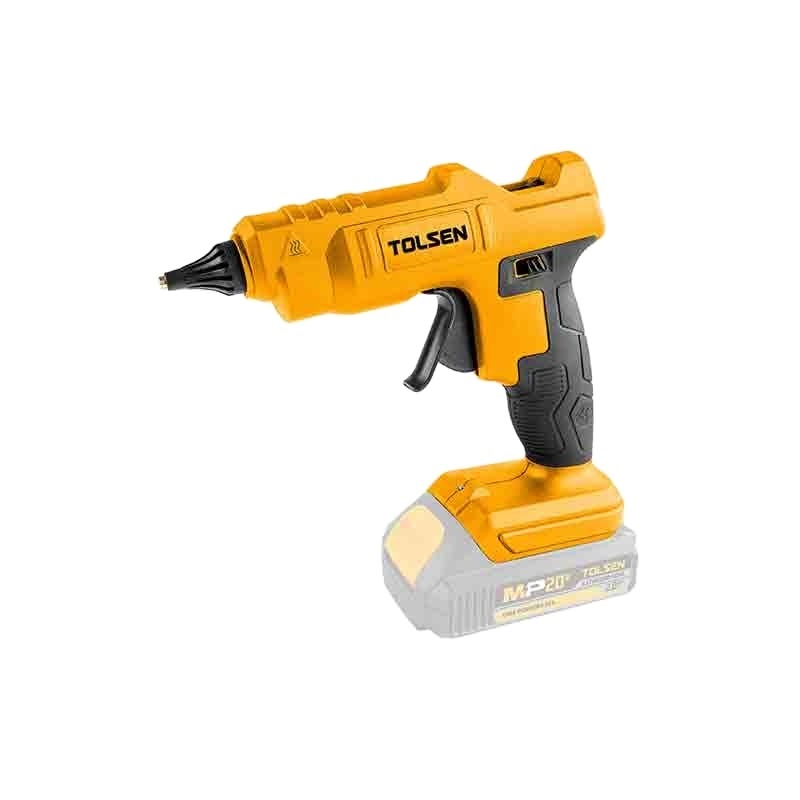 TOLSEN 87316 Li-ion Cordless Electric Hot Melt Glue Gun With Glue Stick