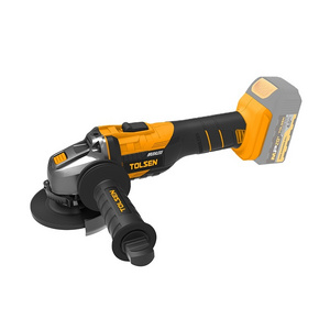 TOLSEN 87278 Industrial 20v 10000rpm Brushless Mini Li-ion Cordless Angle Grinder