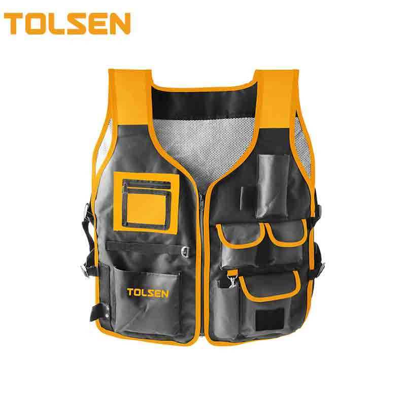 TOLSEN 80130 Electrician Working Tool Vest For Easy Storage