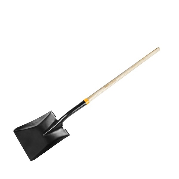 TOLSEN 58006 1480mm 1kg Stainless Steel Shovel With Wooden Handle