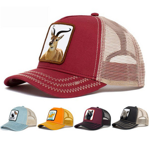 5 Panel Animal Trucker Hat Men Mesh Gorros Eco-friendly Hat Baseball Cap Cartoon Sports Caps Trucker Hat