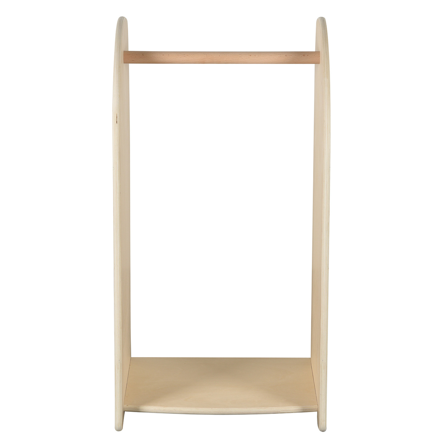 Eco-friendly Wood Children Toys Storage Cabinet and Clothes Standing Coat Shelf Hook Rack for Kids Room Decoration