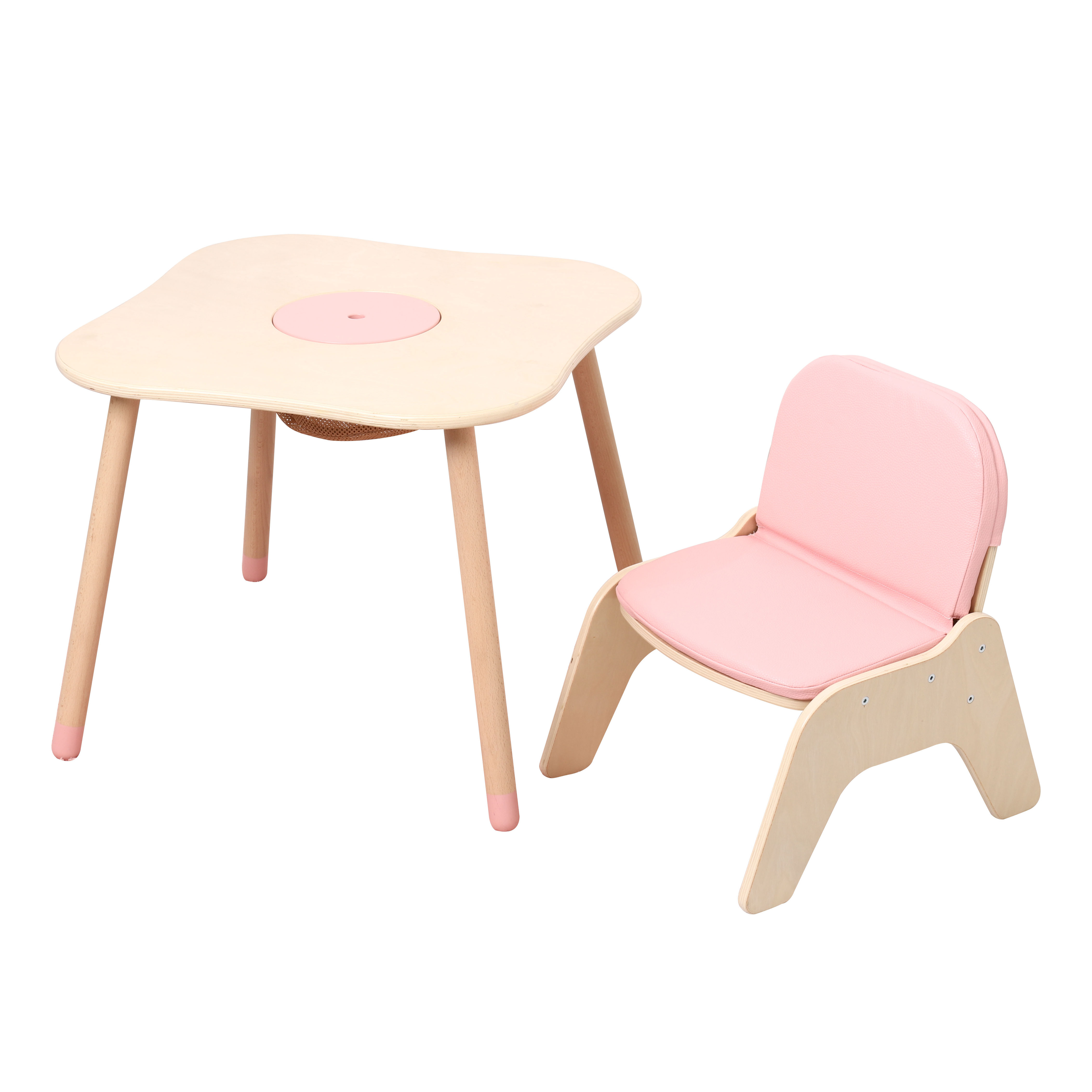 2020  New multifunction Wooden Children Furniture Sets Table And Chair for toddler Kids Play Room