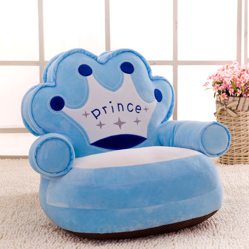 Cute Cartoon Baby Toddler Plush Play Sofa Cum Bed Mini Princess Sofa Chair Toddler Chair for Kids