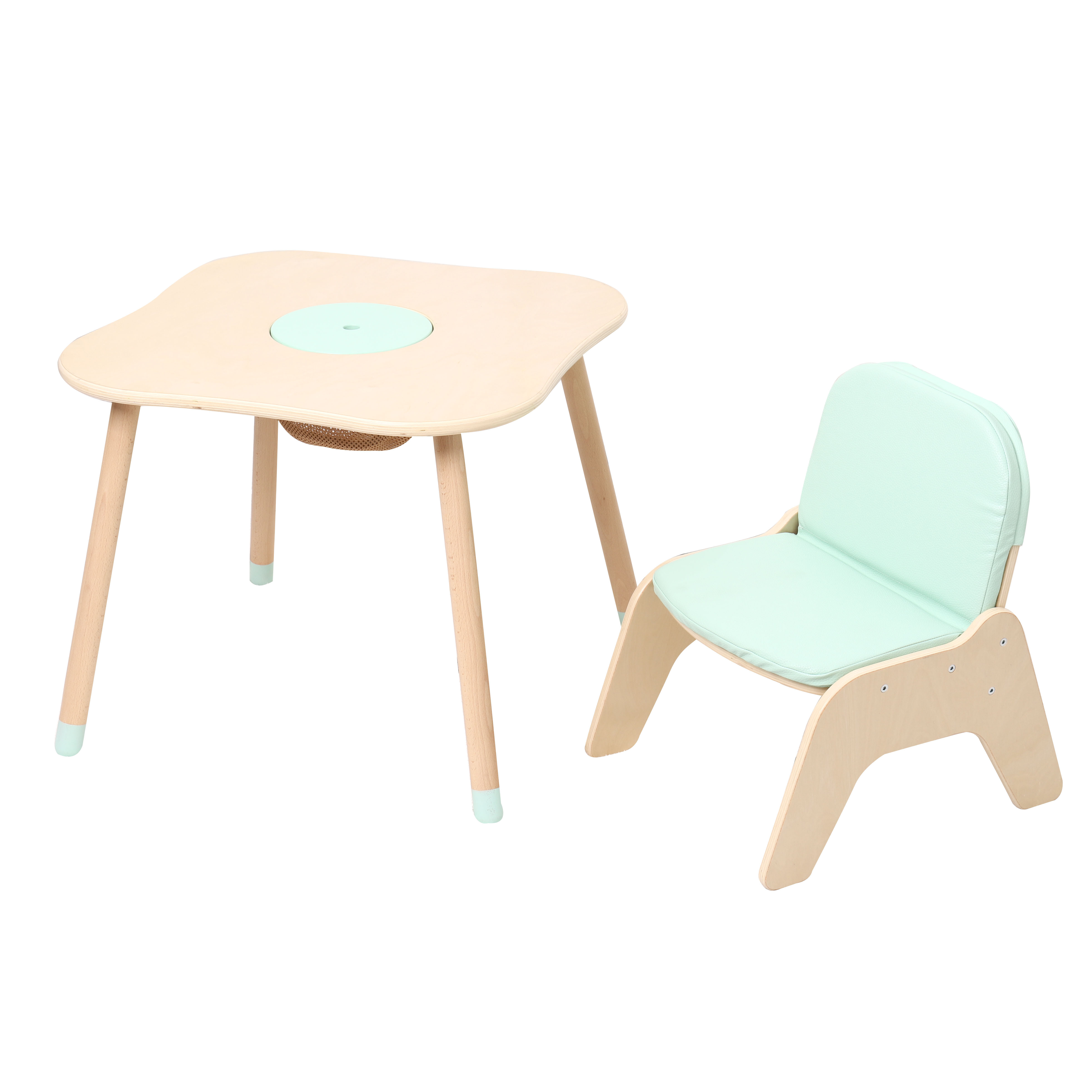 2020  New multifunction Wooden Children Furniture Sets Table And Chair for toddler Kids Play Room