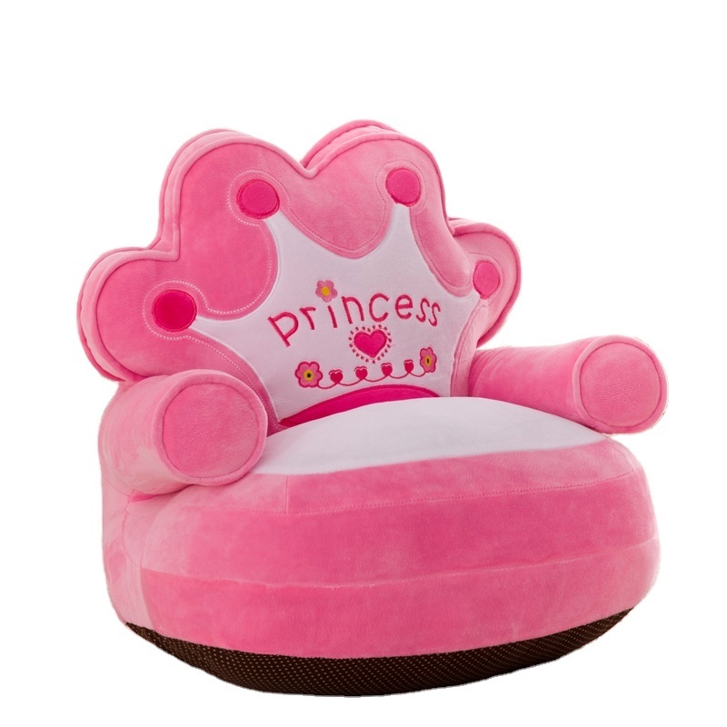 Cute Cartoon Baby Toddler Plush Play Sofa Cum Bed Mini Princess Sofa Chair Toddler Chair for Kids