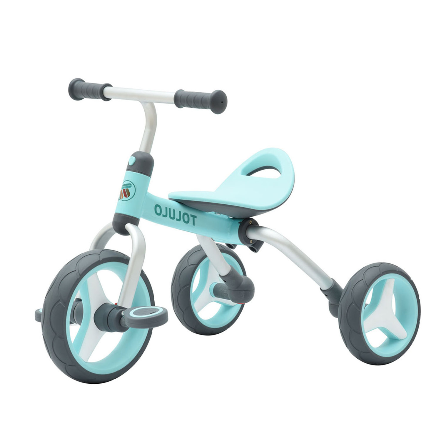 Factory Wholesale Custom Logo Kids Tricycle 3-Wheel Ride on Car with Foot Pedal Trike Bicycle for 2-6 Years Old Children Toys