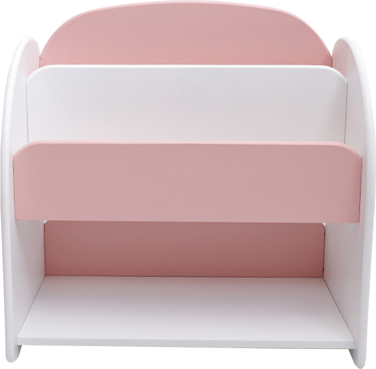 Wooden children library book cabine kids Book storage rack kids storage cubby