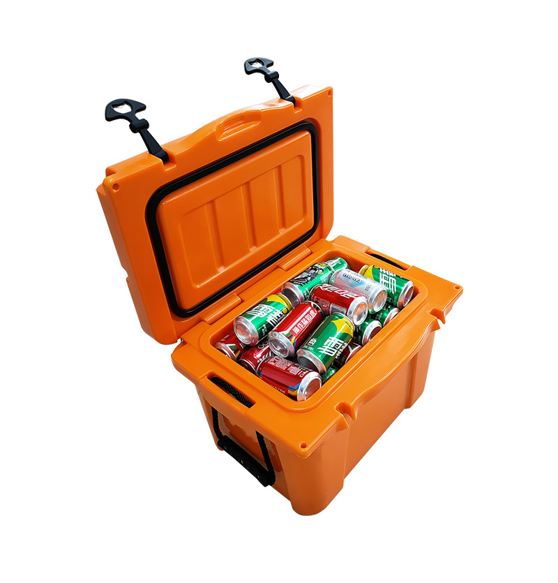 Factory Nice quality YETl Portable rotomolded drinks ice chest LLDPE hard cooler 20-120L plastic custom cooler box for camping