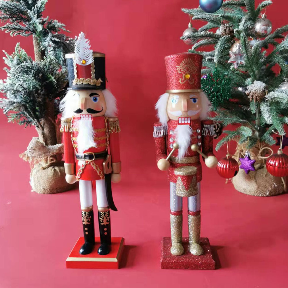 Christmas Nutcrackers Christmas Wood, Ornaments Nutcracker Decorations Giant 6ft Life Size Wooden Nutcracker Soldier/