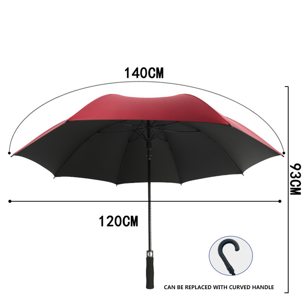 Factory Wholesale Personality Sublimation, Golf Umbrella Custom Logo Prints Promotional Umbrella/