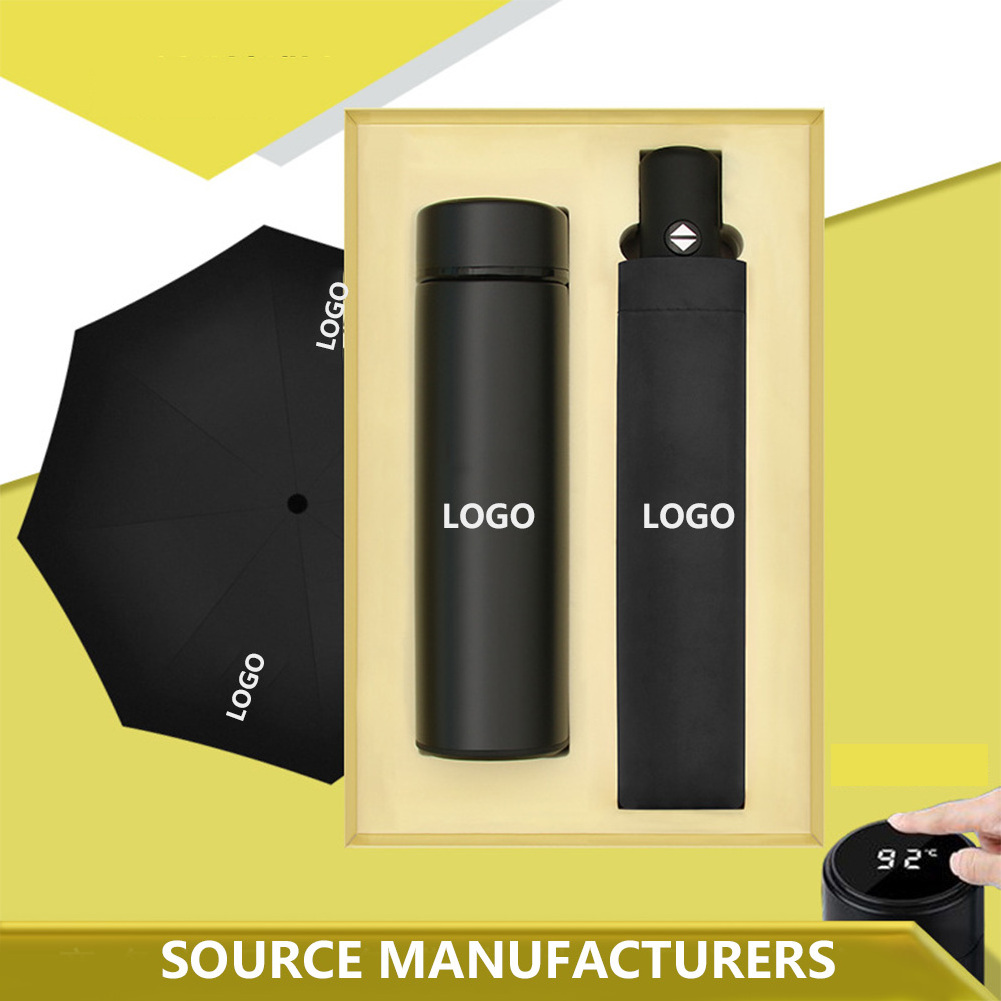 Custom Printing Promotional Gift, Sets Umbrella And Hair Dryer For Business Corporate Promotional Items/