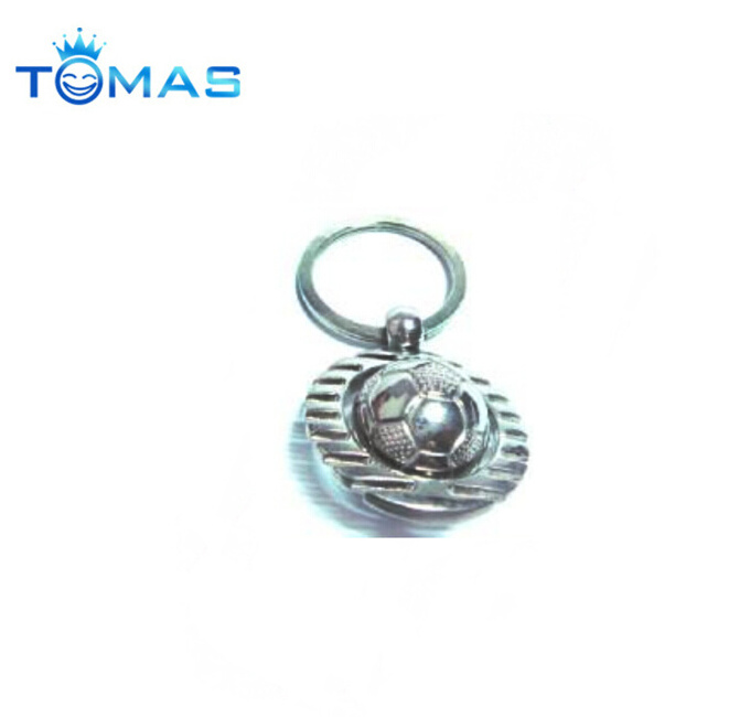 Custom promotional football mini soccer ball keychain for fans