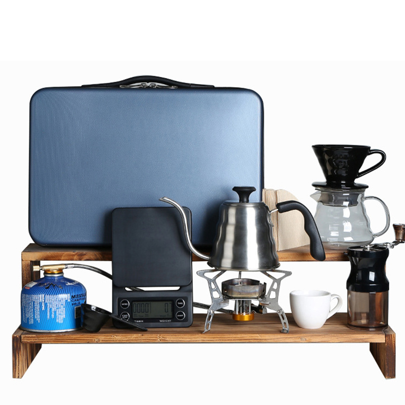 Factory Wholesale Manual Coffee & Tea Maker Sets,Outdoor Portable Coffee Travel Camping Kit