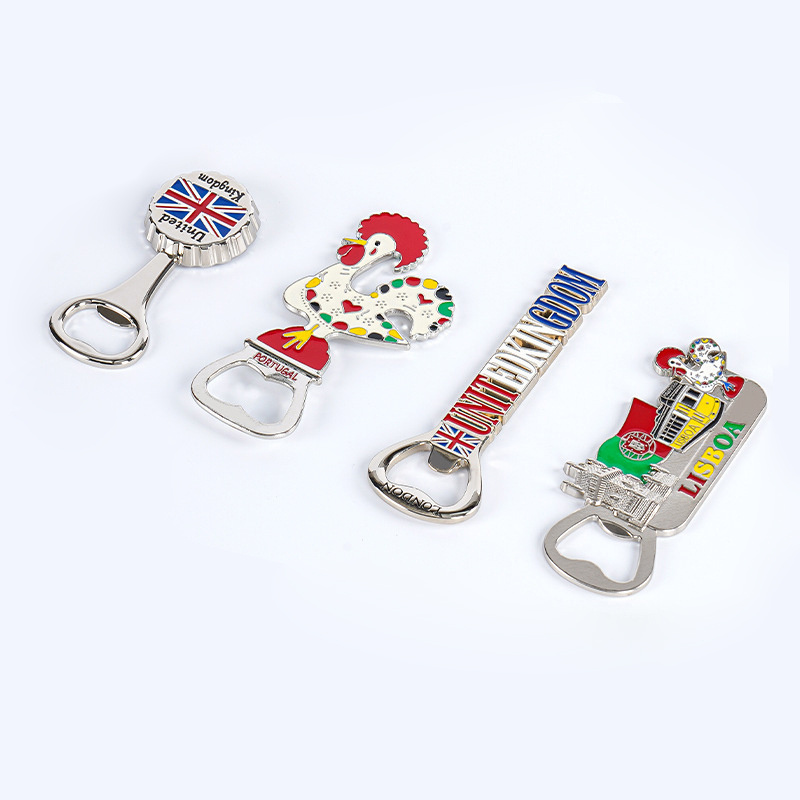 European Cup Fans British Flag Bottle Opener Small Gifts Decorations Customized National Refrigerator Stickers