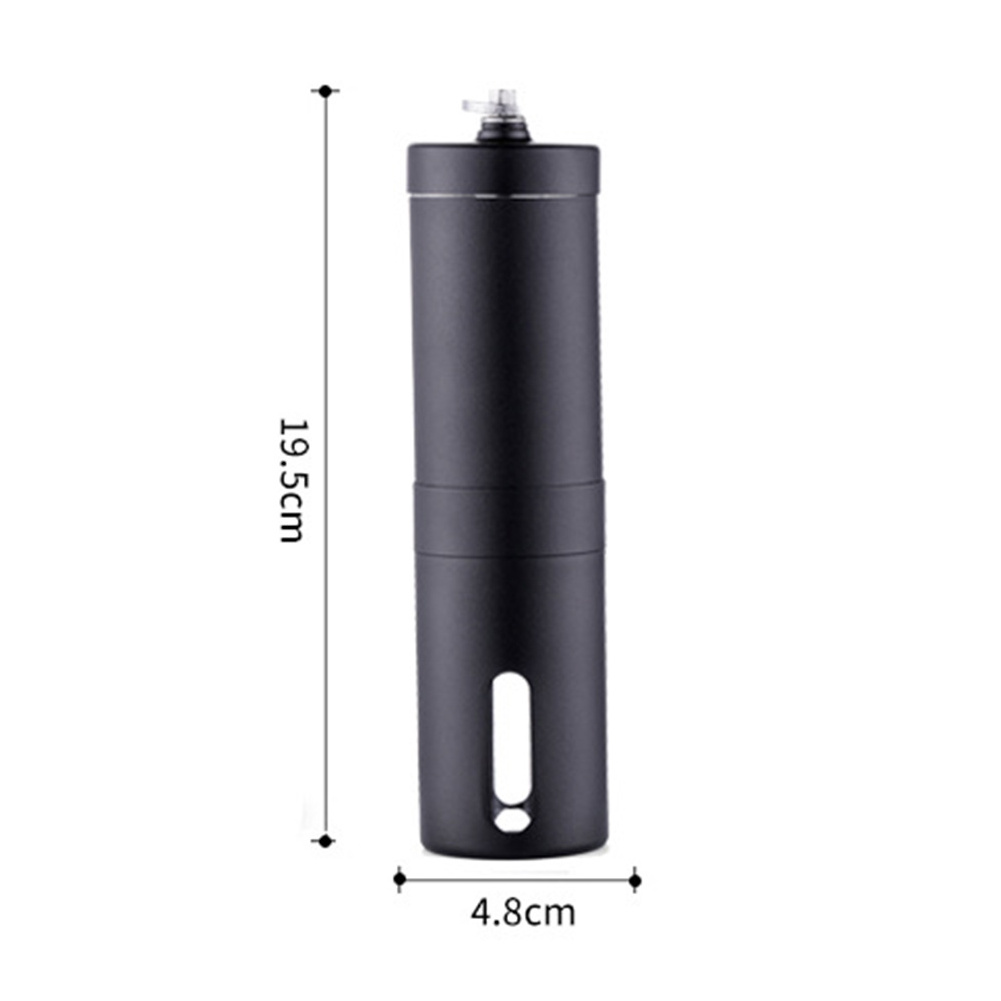 Portable Custom Coffee Mill, Bean Burr Hand Crank Grinder Machine Ceramic Core Stainless Steel Coffee Grinder/