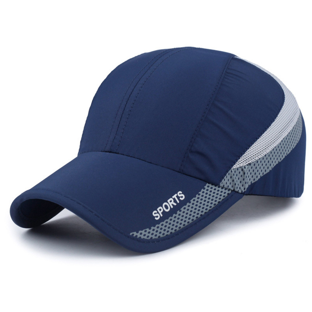 Wholesale Custom Breathable Lightweight Sun Protection Outdoor Hiking Running Quick Dry Sports Baseball Cap For Men Women