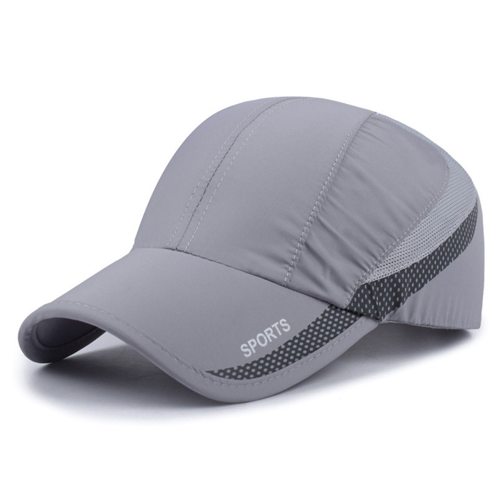 Wholesale Custom Breathable Lightweight Sun Protection Outdoor Hiking Running Quick Dry Sports Baseball Cap For Men Women