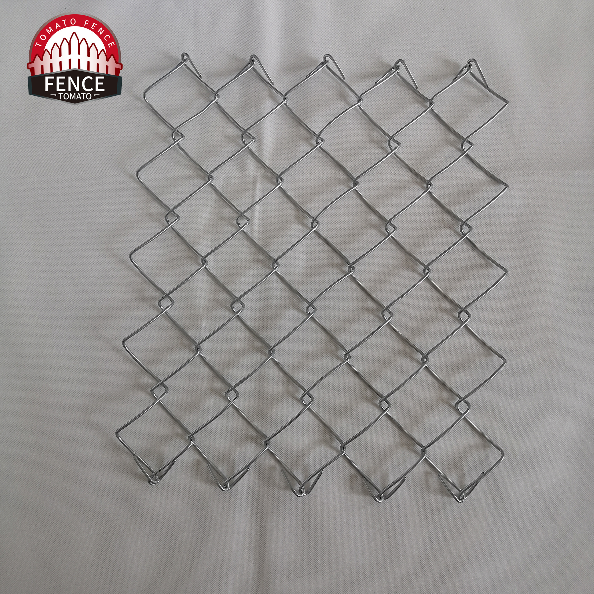 8FT Chain Link Fencing Lower Price 1inch Chain Link Fence For Jamaica Kenya