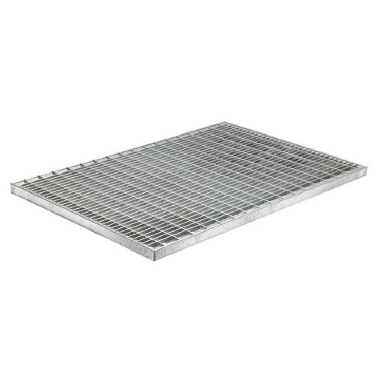 The side wall steel grating  galvanized grate panel metal platform steel grating for RUSSIAN