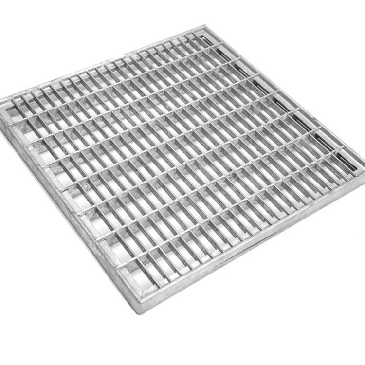 The side wall steel grating Galvanized steel drainage grilles for RUSSIAN