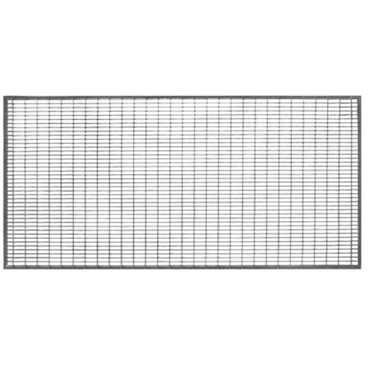 The side wall steel grating Galvanized steel drainage grilles for RUSSIAN