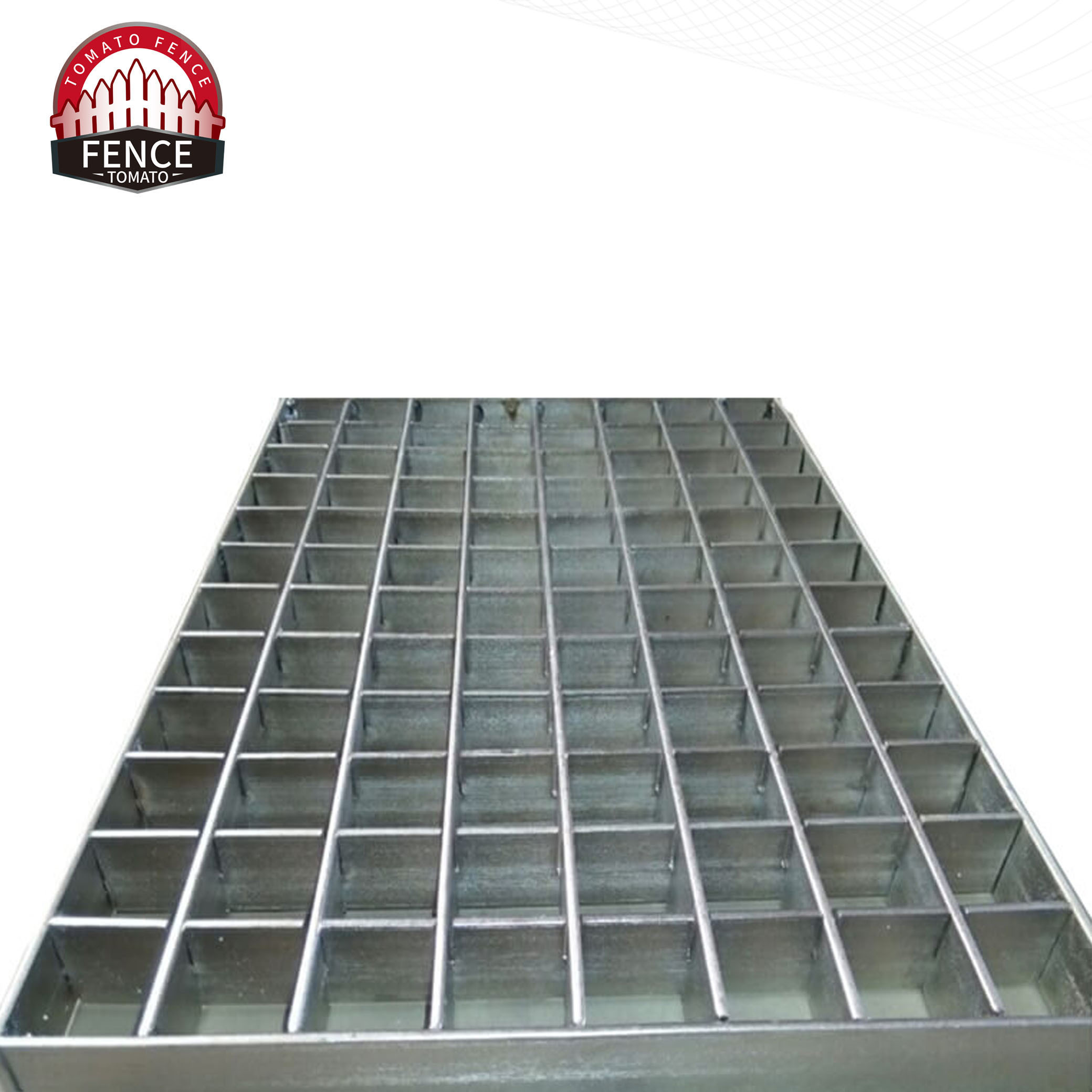 Heavy Duty Press-Locked Steel Grating Louver