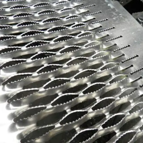 Decorative Perforated Anti Slip Metal Sheet Tread Plate Grate