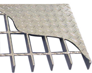 Customized Special Good Price Mill Finish Galvanized Carbon Stainless Steel Bar Grating metal grating