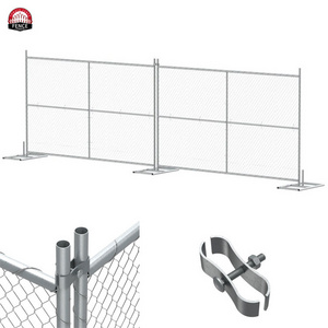 Hot Dipped Australia Galvanized Removable Portable Temporary Fence   Security Tempo Fence Fro Garden Concert Fence