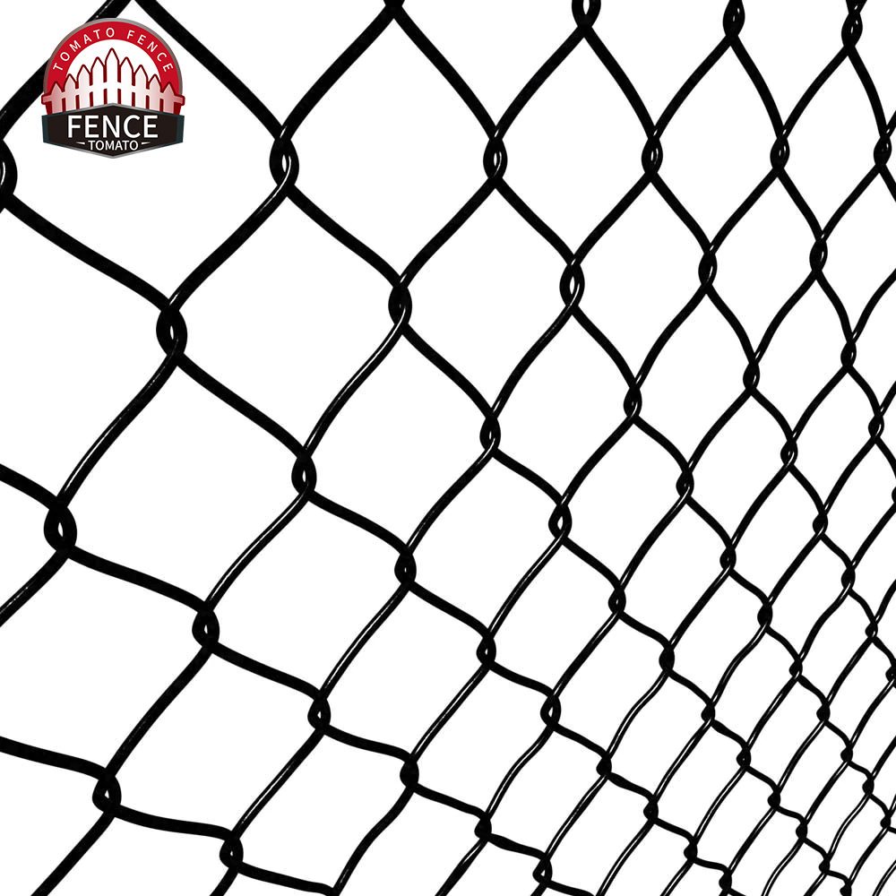 Commercial Diamond Black Vinyl Coated 4ft 5ft 6ft 8ft Chain Link Fence