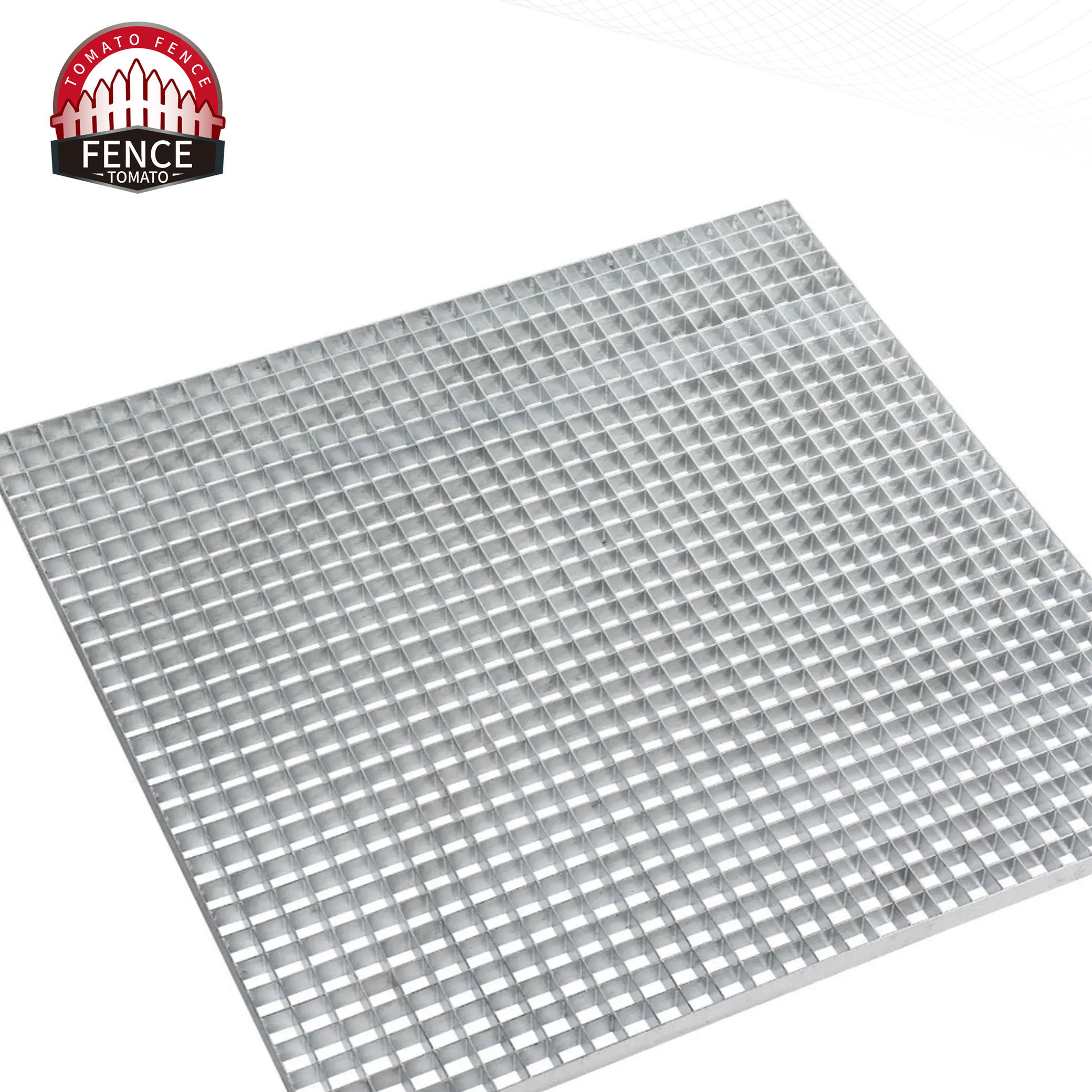 Heavy Duty Press-Locked Steel Grating Louver