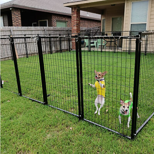 Customized clear dog kennel outside run dog kennels