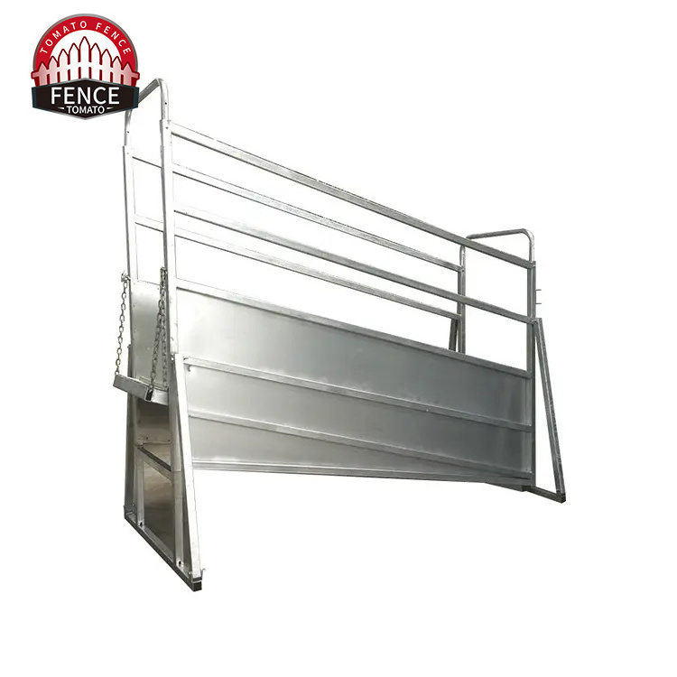 Heavy Duty Livestock Equipment Cattle Yard Portable Cattle Loading Ramps