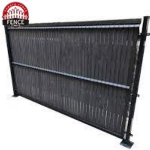 Eco-Friendly Sustainable  Black BaffleThe 3D Wire Mesh Fence