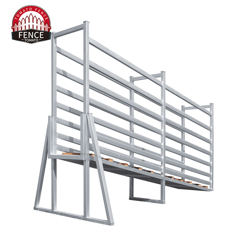 Heavy Duty Livestock Equipment Cattle Yard Portable Cattle Loading Ramps