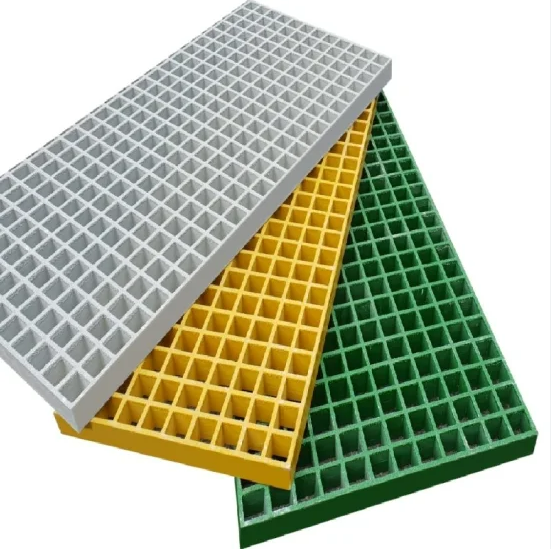 Heavy duty fibre glass walkway grating panels reinforced plastic grating dished grating