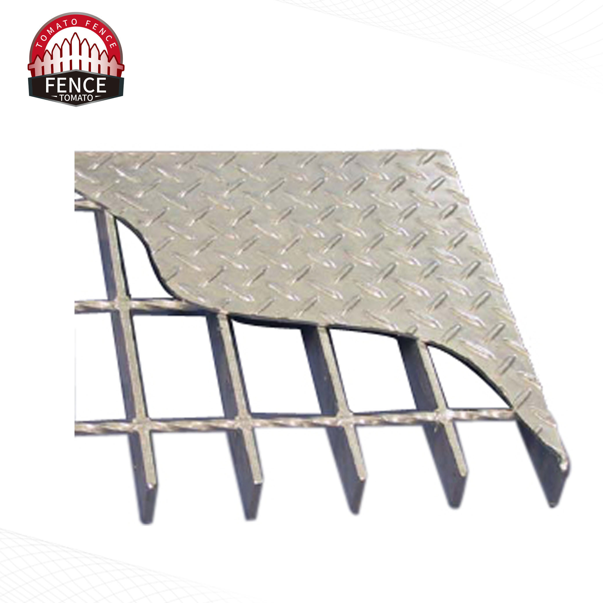 25mm Galvanized Steel Grating Prices for Making Serrated compound Steel Grating