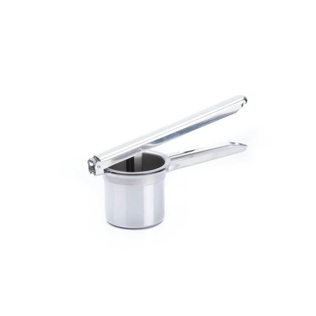 Italian Stainless Steel For Puree Potato Ice Garlic Masher Ergonomic Handle Small Holes Can Be Washed In The Dishwasher Tools